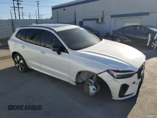2024 Volvo XC60 Recharge Plug-In Hybrid Plus Dark Theme with VIN YV4H60DL7R1940872, listed as a Copart auction lot 88554545 with 12,574 mi miles and Salvage Title. Bid and sale history available at carsss.com. Image 4.