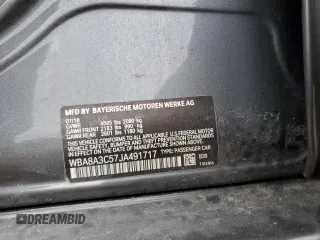 2018 BMW 3 Series 320i xDrive z VIN WBA8A3C57JA491717, wystawiony jako Copart lot #49509515 z przebiegiem 57 141 mil mil oraz Szkoda całkowita • Salvage title. Historia ofert i sprzedaży dostępna na DreamBid. Obrazek 14.