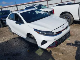 2024 Kia Forte GT-Line with VIN 3KPF54AD5RE739549, listed as a IAAI auction lot 41709088 with 23,158 mi miles. Bid and sale history available at carsss.com. Image 1.