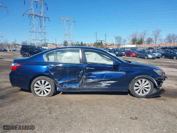2015 Honda Accord Sedan EX-L with VIN 1HGCR2F82FA099985, listed as a IAAI auction lot 41823545 with 1 mi miles. Bid and sale history available at carsss.com. Image 13.