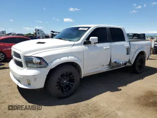 2014 Ram 1500 Sport with VIN 1C6RR7MT0ES294836, listed as a Copart auction lot 57399865 with 144,108 mi miles and Salvage title. Bid and sale history available at DreamBid. Image 1.