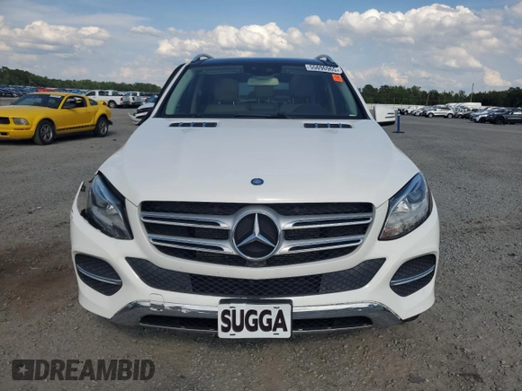 2017 Mercedes-Benz GLE 350 with VIN 4JGDA5JBXHA892335, listed as a Copart auction lot 55696965 with 121,483 mi miles and Salvage title. Bid and sale history available at DreamBid. Image 5.