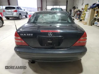 2003 Mercedes-Benz SLK 320 with VIN WDBKK65F23F277574, listed as a Copart auction lot 82523004 with 112,143 mi miles and Clean title. Bid and sale history available at DreamBid. Image 6.