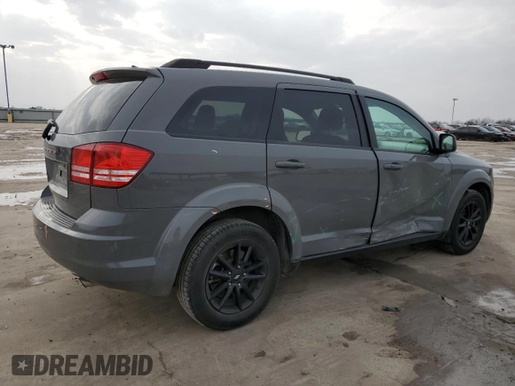 2020 Dodge Journey SE Value with VIN 3C4PDCABXLT273474, listed as a Copart auction lot 47037785 with 94,181 mi miles and Salvage Title. Bid and sale history available at carsss.com. Image 3.