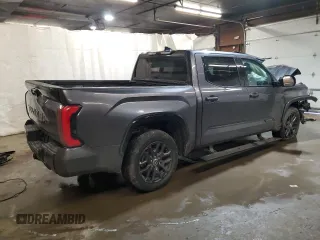 2023 Toyota Tundra Platinum с VIN 5TFNA5DB1PX111511, выставлен на аукционе Copart как лот 43710805 с пробегом Не указан миль и Списание • Salvage title. История ставок и продаж доступна на DreamBid. Изображение 3.