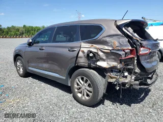 2019 Hyundai Santa Fe SE with VIN 5NMS23AD1KH108054, listed as a Copart auction lot 48512565 with 82,059 mi miles and Salvage Title. Bid and sale history available at carsss.com. Image 2.