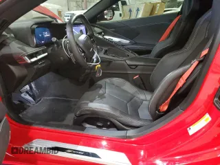 2023 Chevrolet Corvette 1LZ with VIN 1G1YD2D30P5602605, listed as a Copart auction lot 86160944 with 3,214 mi miles and Salvage Title. Bid and sale history available at DreamBid. Image 7.