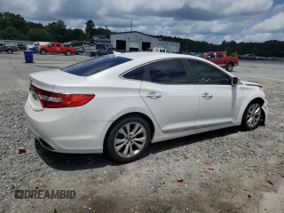 2014 Hyundai Azera with VIN KMHFG4JG3EA348610, listed as a Copart auction lot 61242735 with 190,846 mi miles and Salvage title. Bid and sale history available at DreamBid. Image 3.