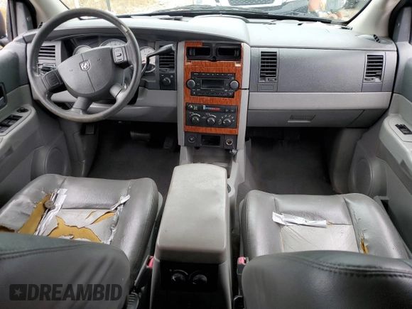 2007 Dodge Durango SLT с VIN 1D8HB48P87F576742, выставлен на аукционе Copart как лот 73271714 с пробегом 267 405 миль миль и Списание • Salvage title. История ставок и продаж доступна на DreamBid. Изображение 8.