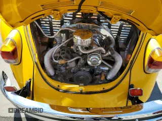 1970 Volkswagen Beetle with VIN 1102216344, listed as a Copart auction lot 66714184 with 14,189 mi miles and Salvage Title. Bid and sale history available at DreamBid. Image 11.