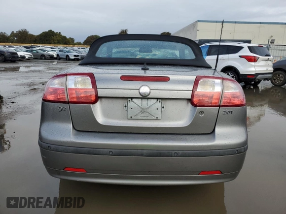 2005 Saab 9-3 Arc z VIN YS3FD79Y456003514, wystawiony jako Copart lot #43637625 z przebiegiem 122 377 mil mil oraz Szkoda całkowita • Salvage title. Historia ofert i sprzedaży dostępna na DreamBid. Obrazek 6.