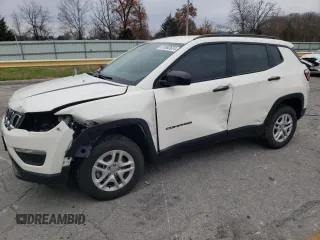 2017 Jeep Compass Sport с VIN 3C4NJDAB9HT658022, выставлен на аукционе Copart как лот 81982624 с пробегом 46 396 миль миль и Списание • Salvage title. История ставок и продаж доступна на DreamBid. Изображение 1.