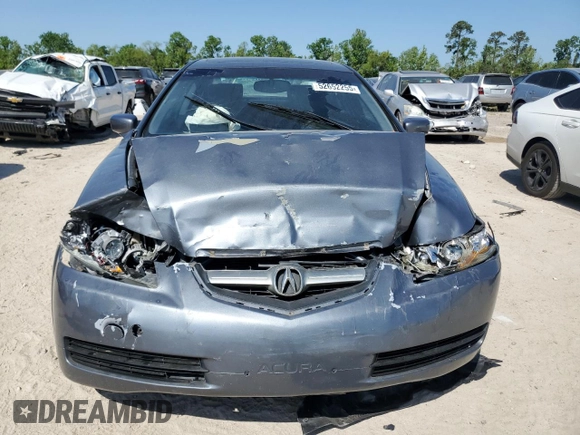 2004 Acura TL with VIN 19UUA66204A025105, listed as a Copart auction lot 52652255 with 154,695 mi miles and Salvage Title. Bid and sale history available at carsss.com. Image 5.