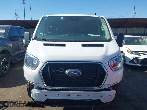2023 Ford Transit Passenger XL with VIN 1FBAX2YG2PKB09012, listed as a IAAI auction lot 41814263 with 50,901 mi miles. Bid and sale history available at carsss.com. Image 12.
