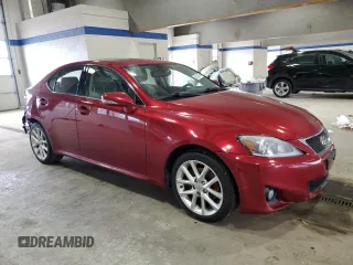 2012 Lexus IS 250 with VIN JTHCF5C24C5054431, listed as a Copart auction lot 48362825 with Not Provided miles and Salvage Title. Bid and sale history available at DreamBid. Image 4.