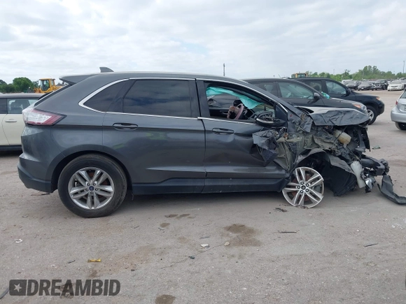 2016 Ford Edge SEL with VIN 2FMPK3J95GBC25316, listed as a IAAI auction lot 42025887 with 1 mi miles. Bid and sale history available at carsss.com. Image 12.