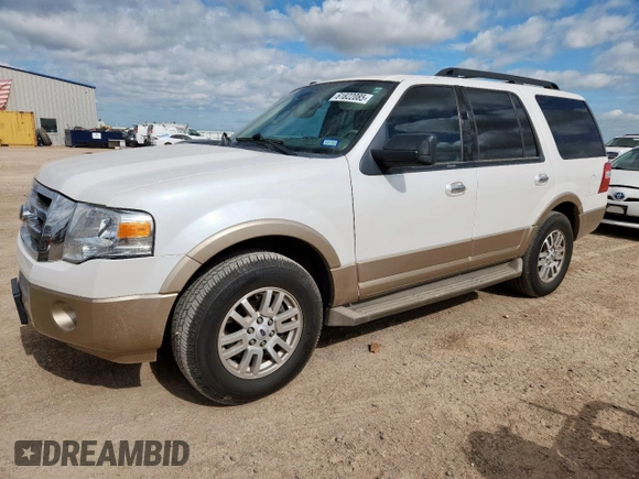 2014 Ford Expedition XLT with VIN 1FMJU1H52EEF45864, listed as a Copart auction lot 61822085 with 131,299 mi miles and Clean title. Bid and sale history available at DreamBid. Image 1.
