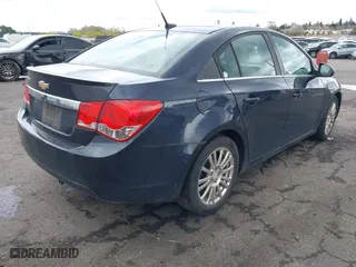 2014 Chevrolet Cruze ECO with VIN 1G1PH5SB6E7143822, listed as a IAAI auction lot 41928620 with 162,580 mi miles. Bid and sale history available at carsss.com. Image 4.