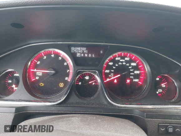 2016 GMC Acadia Denali with VIN 1GKKVTKDXGJ147415, listed as a IAAI auction lot 41460000 with 175,240 mi miles. Bid and sale history available at carsss.com. Image 7.