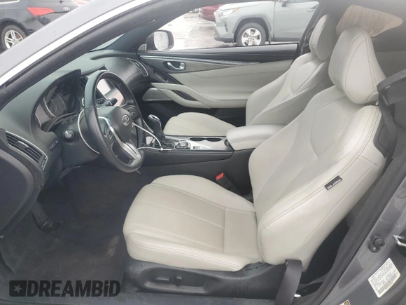 2018 Infiniti Q60 Luxe with VIN JN1EV7EK3JM342842, listed as a Copart auction lot 42405535 with 68,297 mi miles and Salvage Title. Bid and sale history available at DreamBid. Image 7.