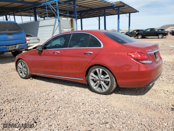 2018 Mercedes-Benz C-Class C 300 with VIN 55SWF4JB0JU252896, listed as a Copart auction lot 52559845 with 58,846 mi miles and Salvage Title. Bid and sale history available at carsss.com. Image 2.