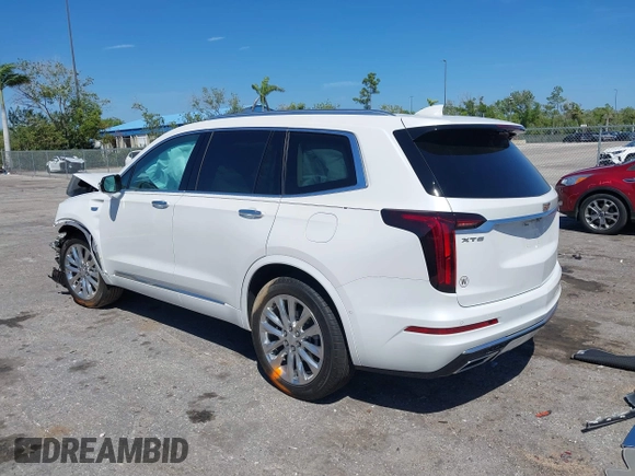 2024 Cadillac XT6 FWD Premium Luxury с VIN 1GYKPCRS0RZ700856, выставлен на аукционе IAAI как лот 41853450 с пробегом 6 507 миль миль и . История ставок и продаж доступна на DreamBid. Изображение 3.