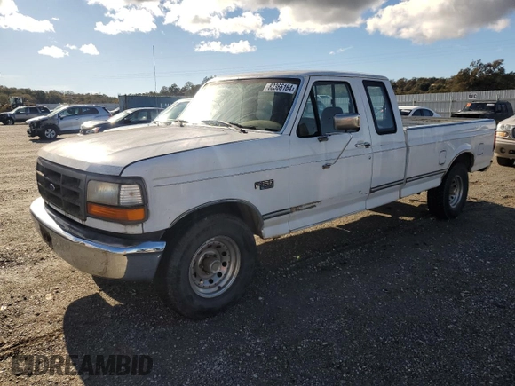 1995 Ford F-150 with VIN 1FTEX15H5SKA17423, listed as a Copart auction lot 82366164 with 0 mi miles and Clean Title. Bid and sale history available at carsss.com. Image 1.