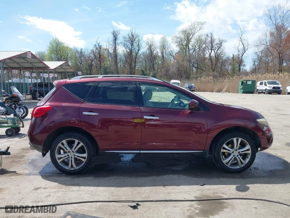 2009 Nissan Murano SL with VIN JN8AZ18W29W110796, listed as a IAAI auction lot 41925677 with 203,752 mi miles. Bid and sale history available at carsss.com. Image 13.