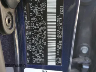 2022 Lexus ES 350 z VIN 58ADZ1B11NU111423, wystawiony jako Copart lot #51423765 z przebiegiem 47 584 mil mil oraz Szkoda całkowita • Salvage title. Historia ofert i sprzedaży dostępna na DreamBid. Obrazek 14.