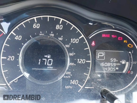 2016 Nissan Note SV with VIN 3N1CE2CP8GL387674, listed as a IAAI auction lot 41524673 with 160,859 mi miles and . Bid and sale history available at DreamBid. Image 15.