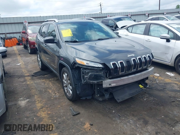 2017 Jeep Cherokee Limited с VIN 1C4PJLDB8HW526765, выставлен на аукционе IAAI как лот 42136476 с пробегом 121 694 миль миль и . История ставок и продаж доступна на DreamBid. Изображение 1.