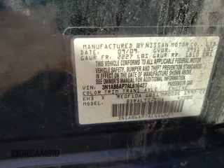 2010 Nissan Sentra SR with VIN 3N1AB6AP7AL616427, listed as a Copart auction lot 49166585 with 201,575 mi miles and Clean Title. Bid and sale history available at DreamBid. Image 12.