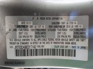 2011 Mazda CX-9 Grand Touring с VIN JM3TB3DA9B0317149, выставлен на аукционе IAAI как лот 41720503 с пробегом 199 539 миль миль и . История ставок и продаж доступна на DreamBid. Изображение 9.