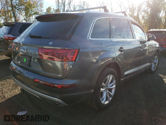 2019 Audi Q7 with VIN WA1LHBF72KD027499, listed as a Copart auction lot 72162433 with 13,244 mi miles and . Bid and sale history available at DreamBid. Image 3.
