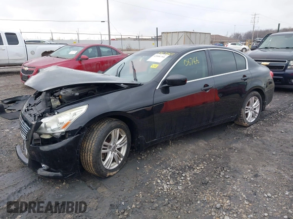 2011 Infiniti G37 x with VIN JN1CV6AR0BM352069, listed as a IAAI auction lot 42006766 with 195,827 mi miles. Bid and sale history available at carsss.com. Image 2.