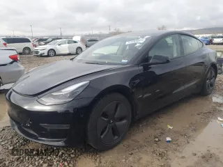 2021 Tesla Model 3 Standard Range Plus with VIN 5YJ3E1EA8MF100148, listed as a Copart auction lot 51499925 with 0 mi miles and Clean Title. Bid and sale history available at carsss.com. Image 1.
