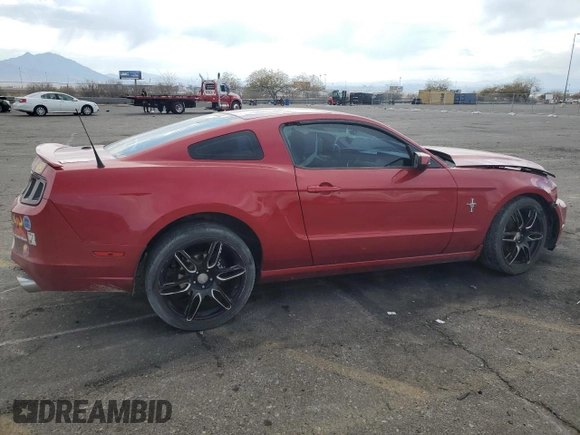 2013 Ford Mustang V6 with VIN 1ZVBP8AM1D5220905, listed as a Copart auction lot 42244665 with 172,112 mi miles and Salvage Title. Bid and sale history available at carsss.com. Image 3.