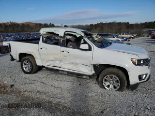 2019 Chevrolet Colorado 2WD LT with VIN 1GCGSCEN5K1167482, listed as a Copart auction lot 46395275 with 68,460 mi miles and Salvage Title. Bid and sale history available at DreamBid. Image 4.