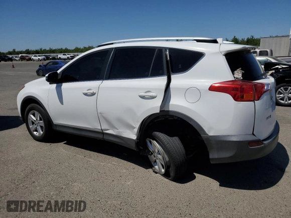 2013 Toyota RAV4 XLE with VIN JTMWFREV1D5016427, listed as a Copart auction lot 60361685 with 130,283 mi miles and Salvage title. Bid and sale history available at DreamBid. Image 2.
