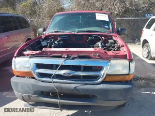 1998 Ford Ranger XL with VIN 1FTYR14X3WPB06643, listed as a IAAI auction lot 41769382 with 196,972 mi miles. Bid and sale history available at carsss.com. Image 6.