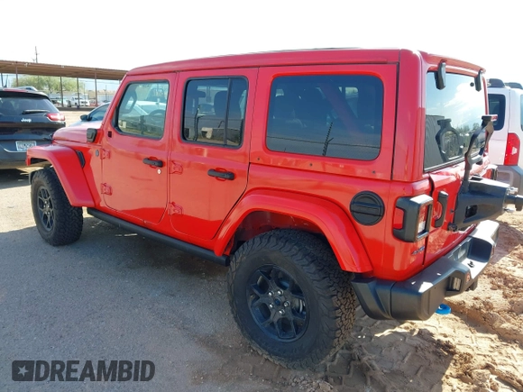 2024 Jeep Wrangler Sport S with VIN 1C4RJXN64RW141013, listed as a IAAI auction lot 42806441 with 5,893 mi miles and . Bid and sale history available at DreamBid. Image 3.