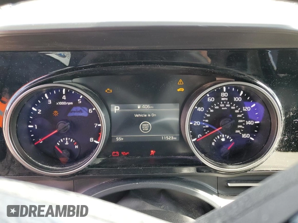 2024 Kia Carnival EX with VIN KNDNC5H34R6432769, listed as a Copart auction lot 49390065 with 11,523 mi miles and Salvage Title. Bid and sale history available at DreamBid. Image 9.