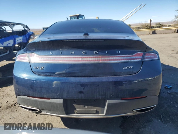 2017 Lincoln MKZ Select with VIN 3LN6L5C97HR662576, listed as a Copart auction lot 80925724 with 67,956 mi miles and Salvage Title. Bid and sale history available at carsss.com. Image 6.