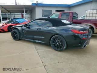 2019 BMW 8 Series M850i xDrive with VIN WBAFY4C5XKBX29810, listed as a Copart auction lot 53938185 with 14,943 mi miles and Clean Title. Bid and sale history available at carsss.com. Image 2.