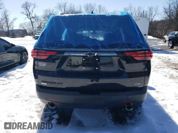 2024 Chevrolet Traverse with VIN 1GNETYKW8RJ128773, listed as a Copart auction lot 46603775 with 17,388 mi miles and Salvage title. Bid and sale history available at DreamBid. Image 6.