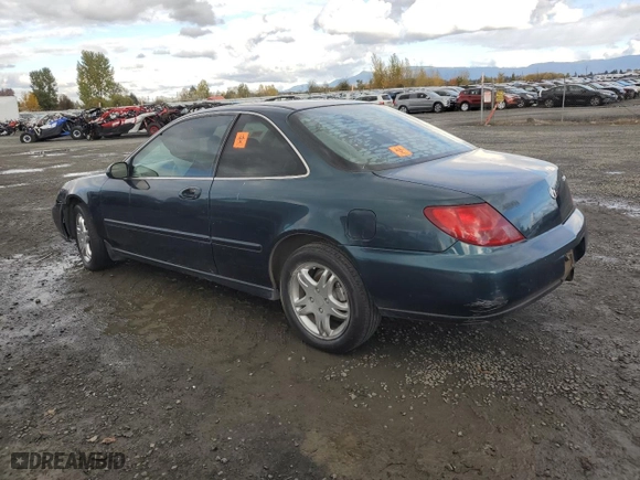 1998 Acura CL with VIN 19UYA3256WL006551, listed as a Copart auction lot 78089334 with 113,009 mi miles and Clean Title. Bid and sale history available at carsss.com. Image 2.