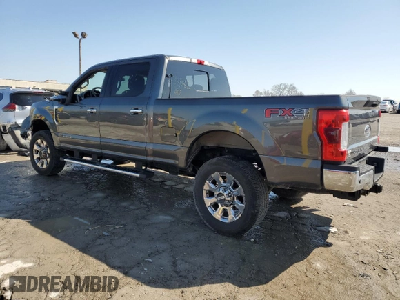 2017 Ford F-350 Platinum with VIN 1FT8W3BT0HEB33866, listed as a Copart auction lot 51691005 with 160,720 mi miles and Salvage Title. Bid and sale history available at DreamBid. Image 2.