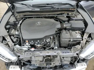 2018 Acura TLX with VIN 19UUB2F32JA010096, listed as a Copart auction lot 54727405 with 64,240 mi miles and Salvage Title. Bid and sale history available at carsss.com. Image 11.