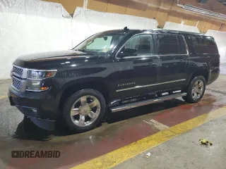 2017 Chevrolet Suburban LT with VIN 1GNSKHKC4HR374375, listed as a Copart auction lot 48081055 with 103,663 mi miles and Clean Title. Bid and sale history available at carsss.com. Image 1.