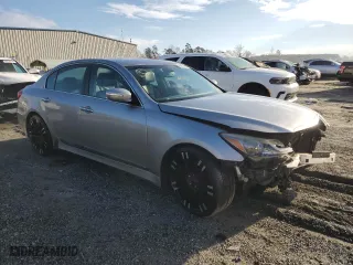 2012 Hyundai Genesis 5.0L with VIN KMHGC4DH8CU187056, listed as a Copart auction lot 86327684 with 154,890 mi miles and Salvage Title. Bid and sale history available at carsss.com. Image 4.